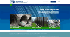 Desktop Screenshot of met-prim.pl